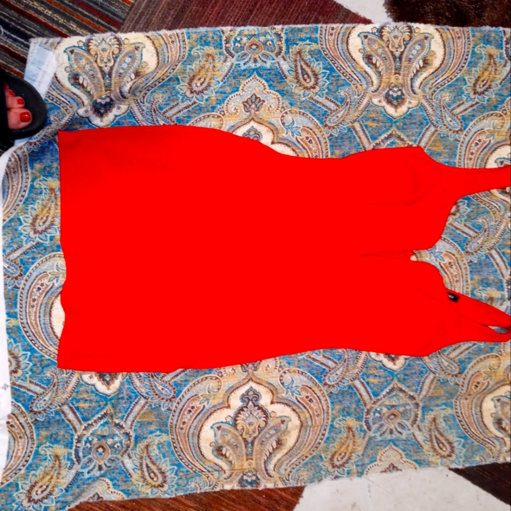 Red dress